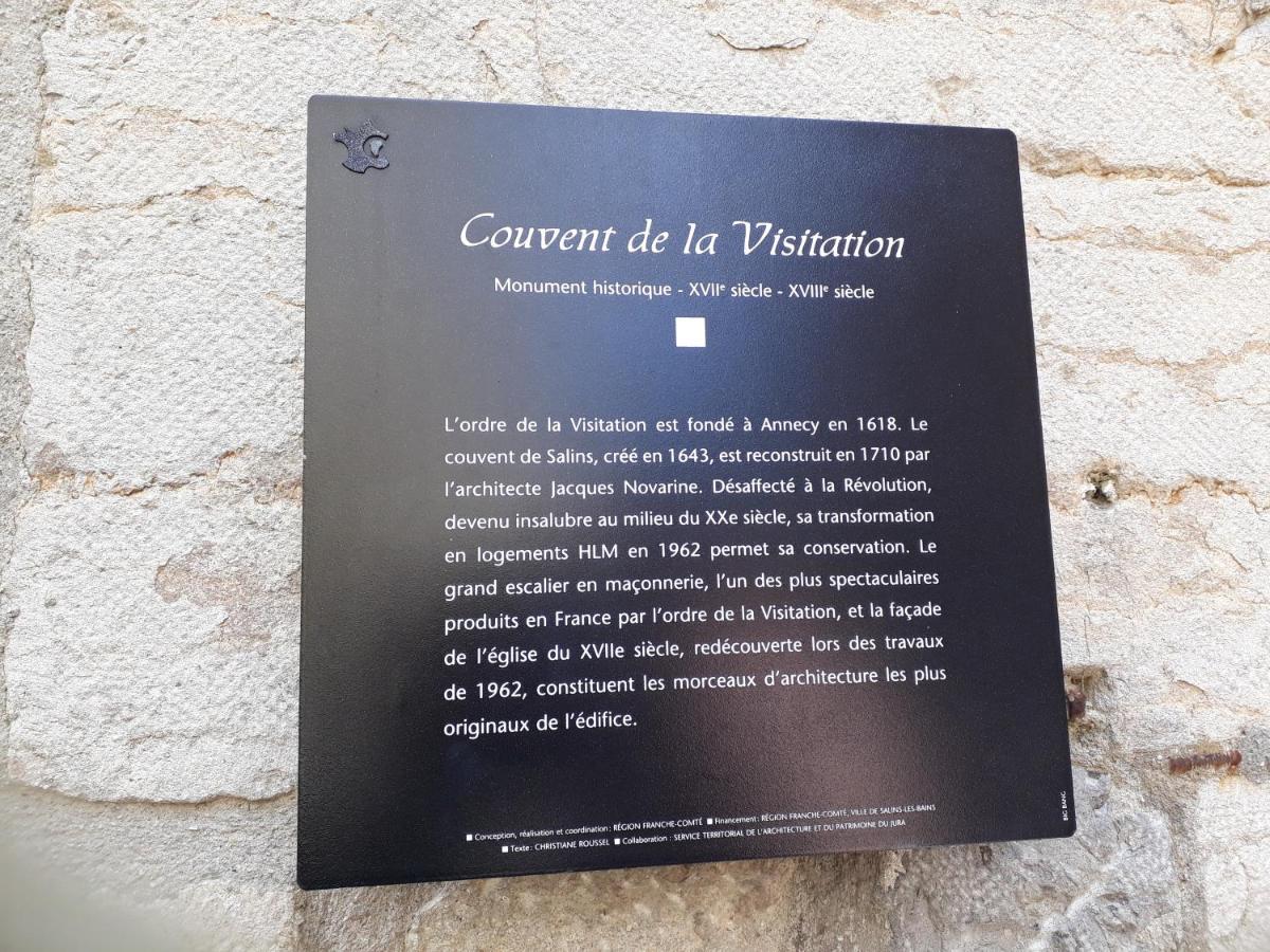 O'Couvent - Appart 2 chambres 77 m2 - E3A21 Salins-les-Bains Extérieur photo